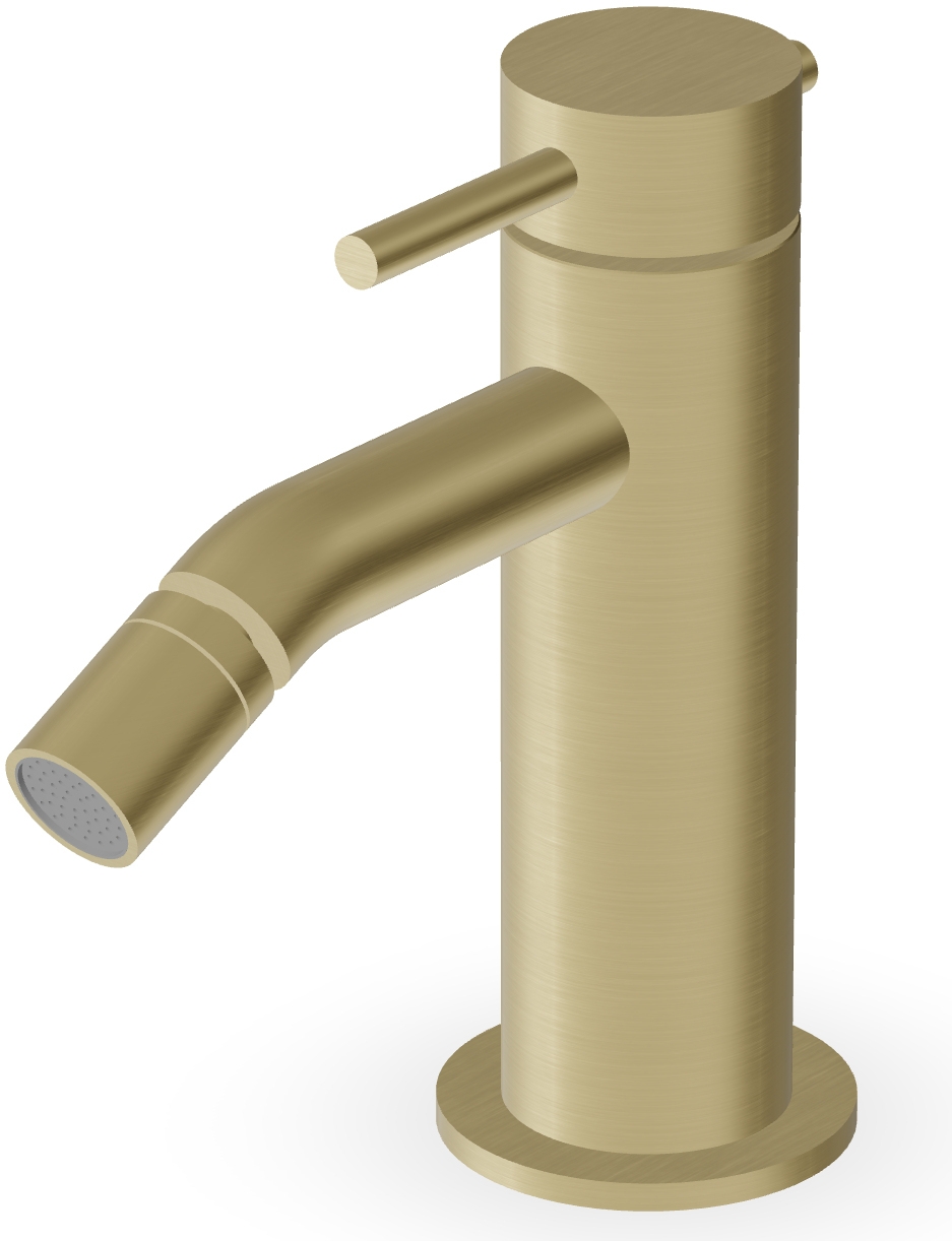 Zucchetti Helm Bidet-Wasserhahn stehend gold ZHE378.XP31