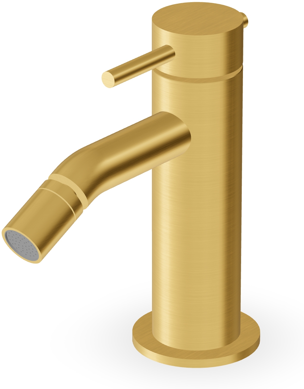 Zucchetti Helm Bidet-Wasserhahn stehend gold ZHE378.XP41