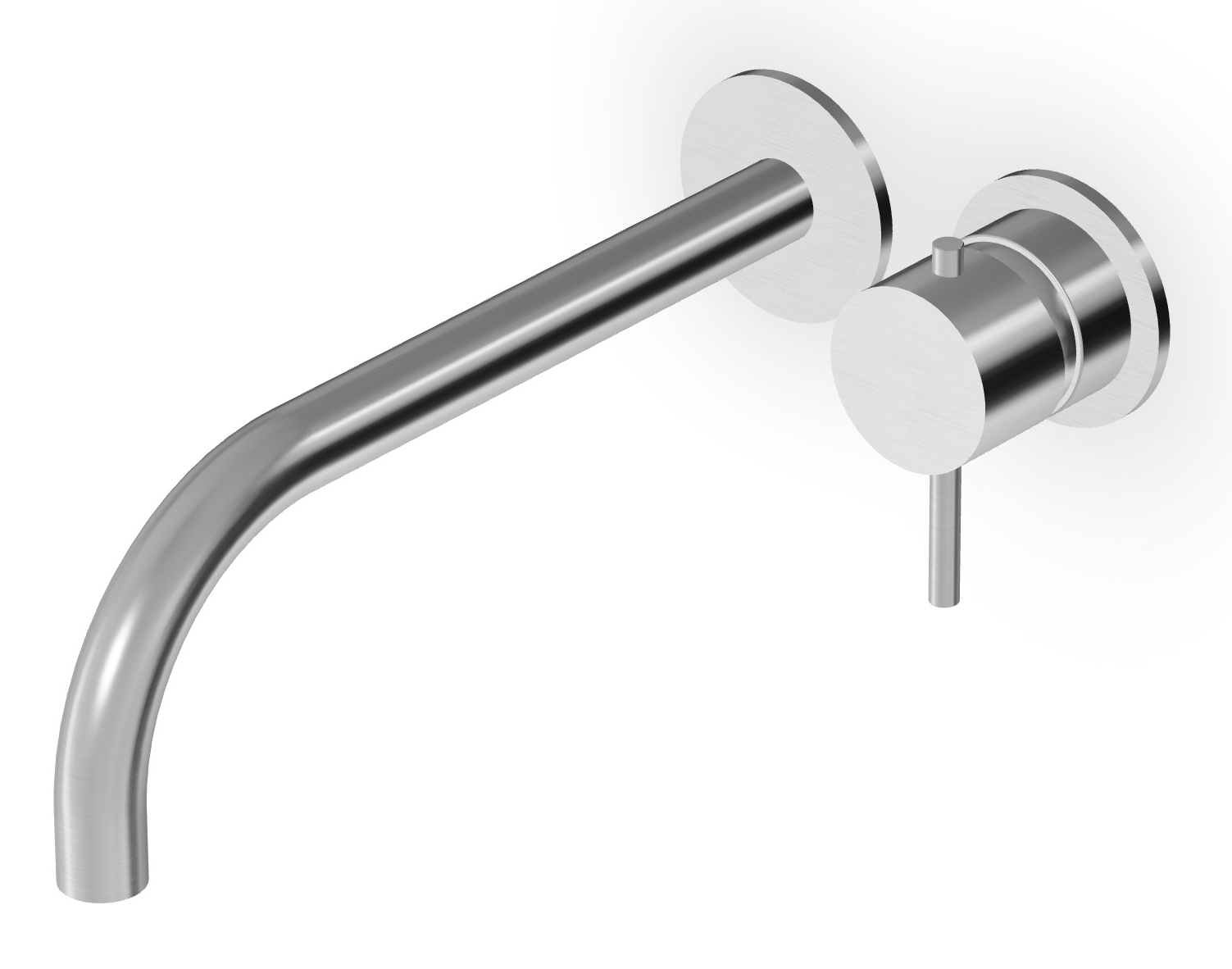 Zucchetti Helm Waschtischarmatur Unterputz stahl ZHE720.X