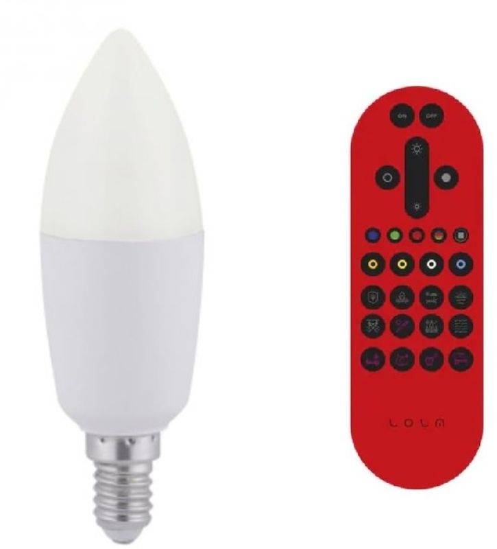 Just Light Lola Smart Bulb Smarte LED-Lampe 1x6 W K E14 08203-1