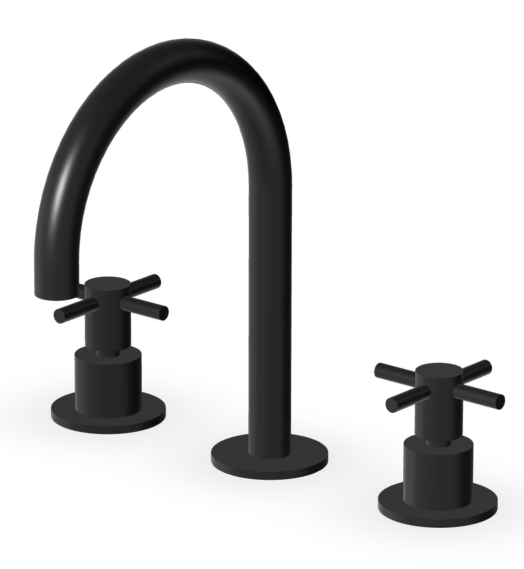 Zucchetti Helm Waschtischarmatur Stehend schwarz ZHM515.XP81