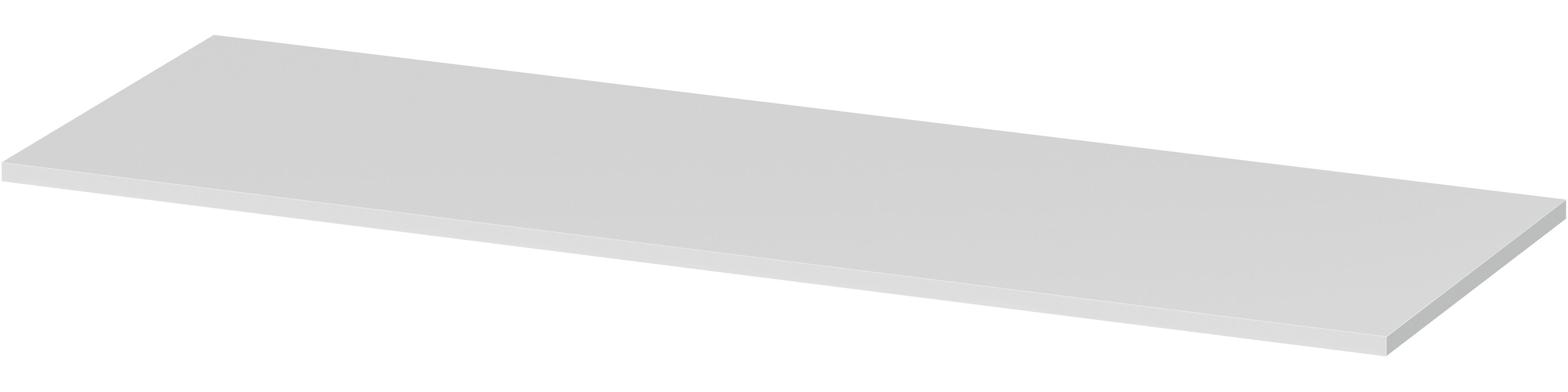 Cersanit Larga Arbeitsplatte 140.2x45 cm grau S932-041
