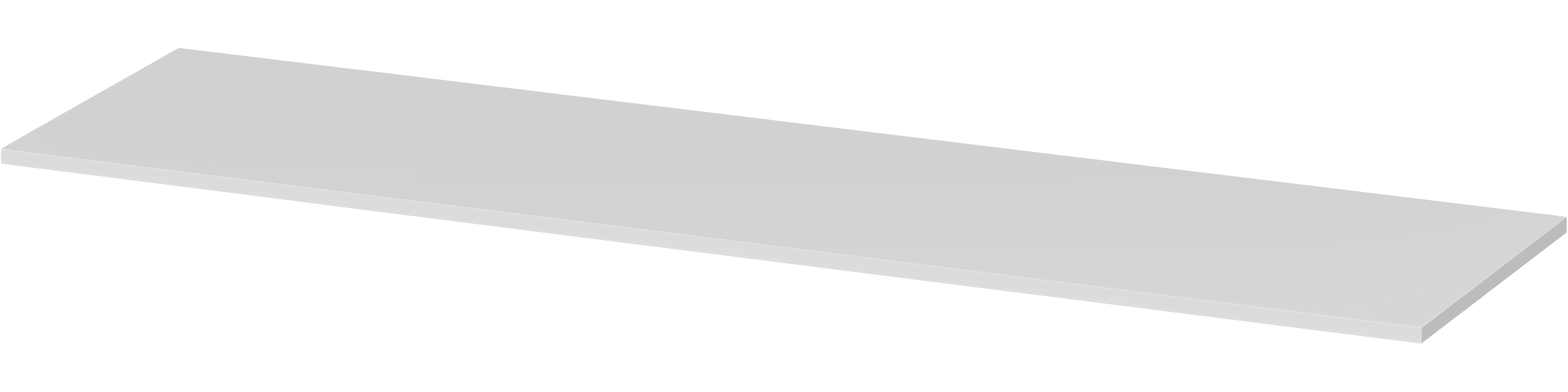 Cersanit Larga Arbeitsplatte 180.2x45 cm grau S932-022