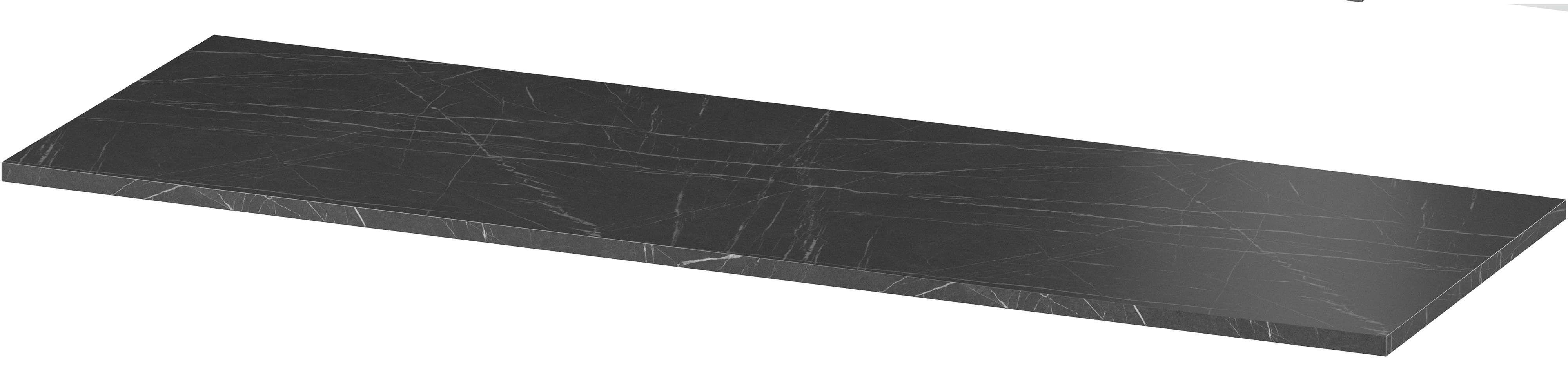 Cersanit Larga Arbeitsplatte 140.2x45 cm schwarz S932-061