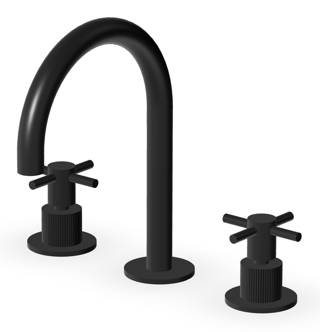 Zucchetti Helm Waschtischarmatur Stehend schwarz ZHM515.XP81G2