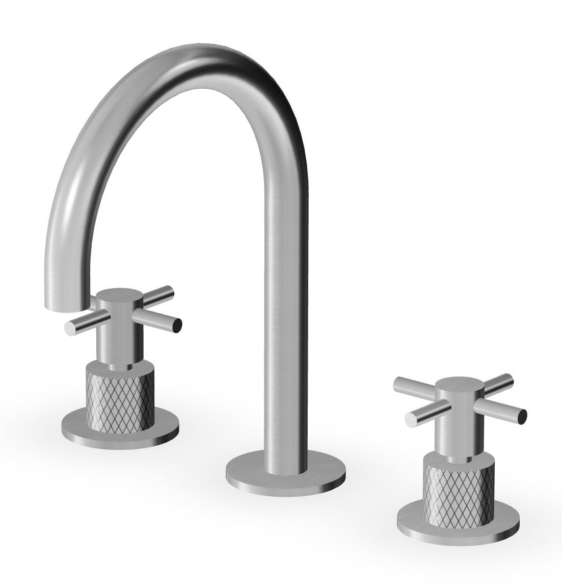 Zucchetti Helm Waschtischarmatur Stehend stahl ZHM515.XG3