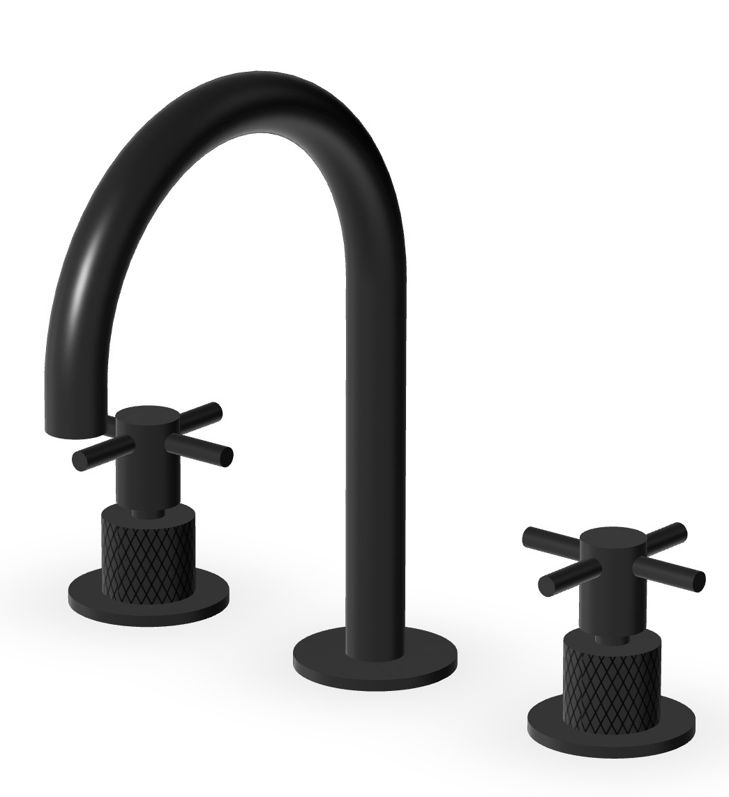 Zucchetti Helm Waschtischarmatur Stehend schwarz ZHM515.XP81G3