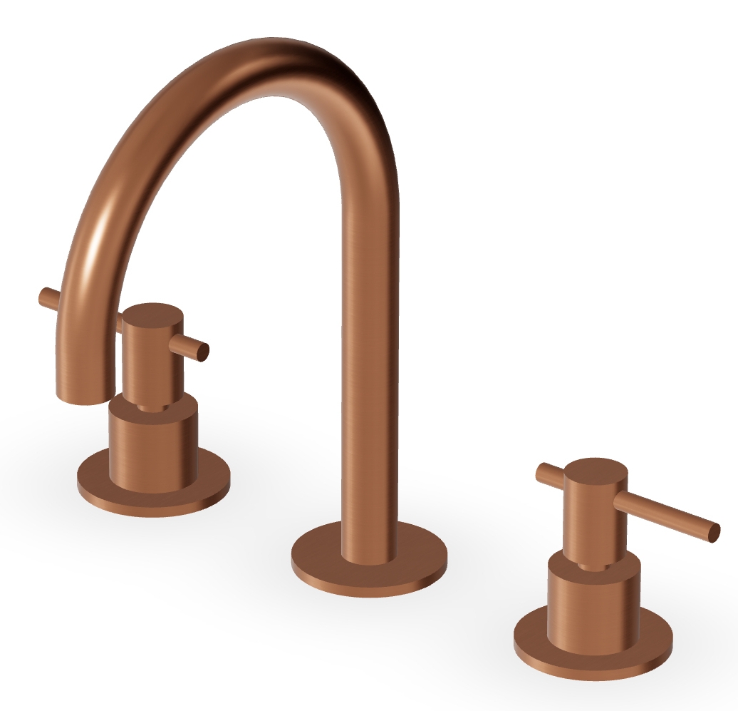 Zucchetti Helm Waschtischarmatur Stehend kupfer ZHL515.XP91