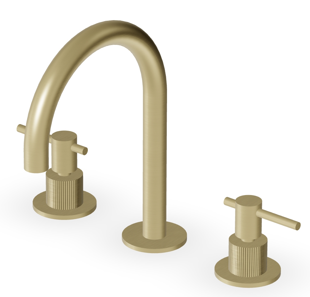 Zucchetti Helm Waschtischarmatur Stehend gold ZHL515.XP31G2