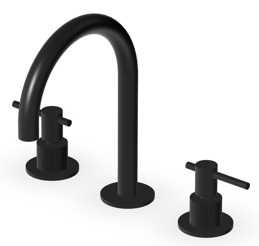 Zucchetti Helm Waschtischarmatur Stehend schwarz ZHL515.XP81G2