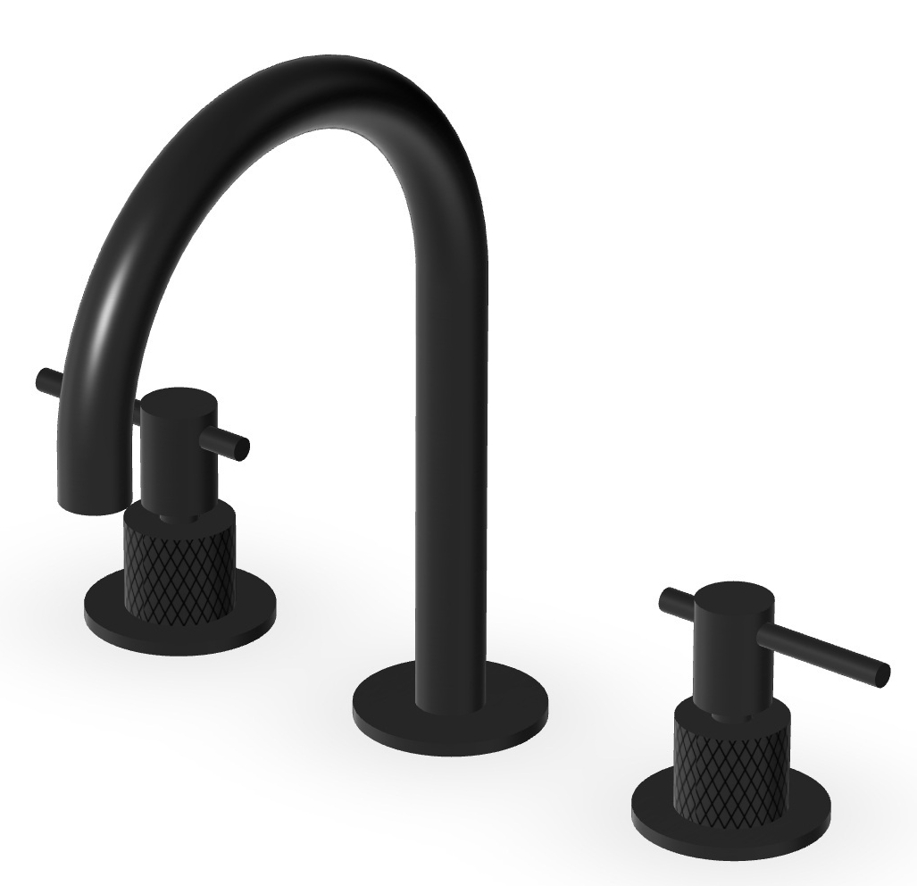 Zucchetti Helm Waschtischarmatur Stehend schwarz ZHL515.XP81G3