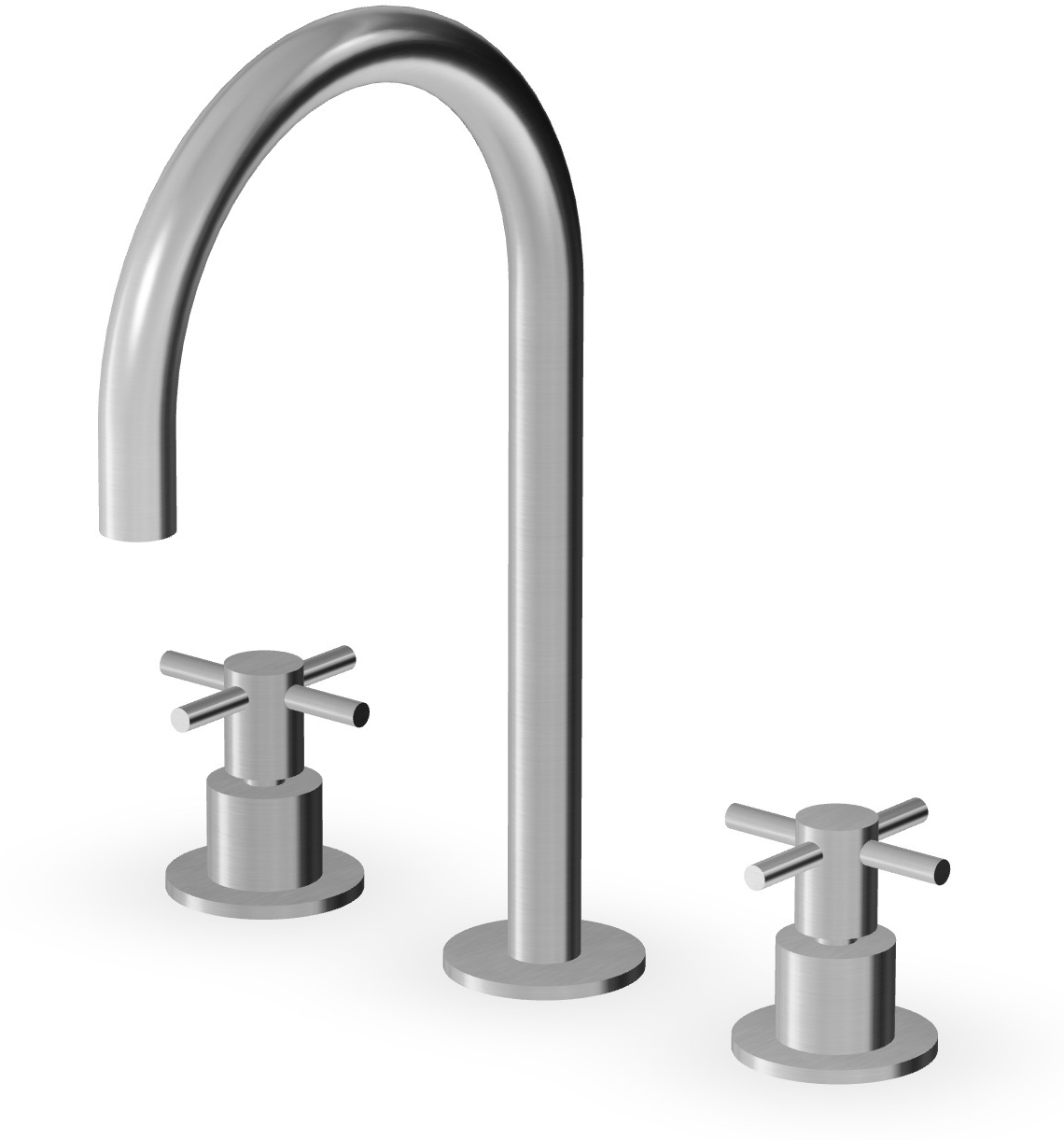 Zucchetti Helm Waschtischarmatur Stehend stahl ZHM516.X