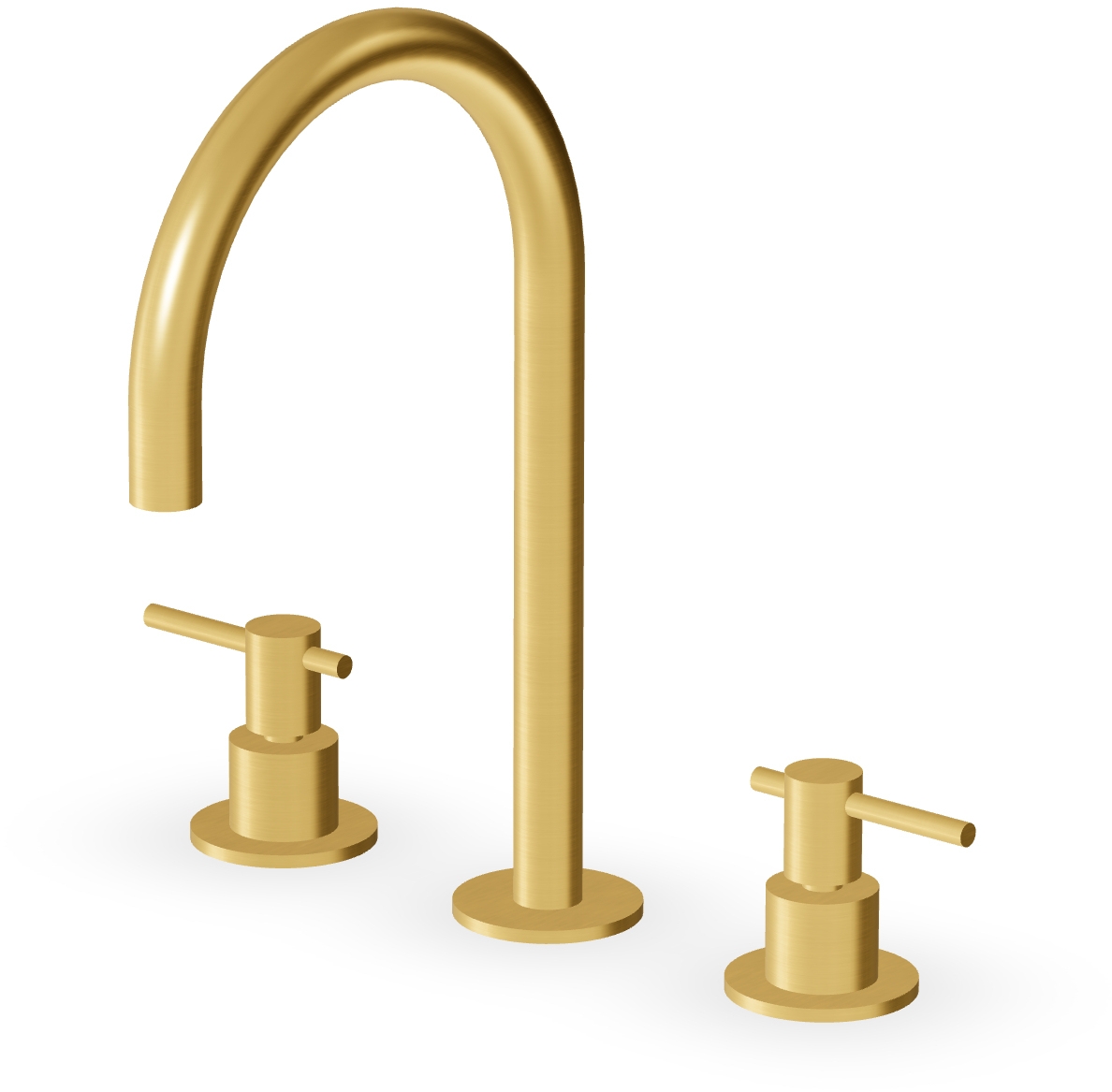 Zucchetti Helm Waschtischarmatur Stehend gold ZHL516.XP41