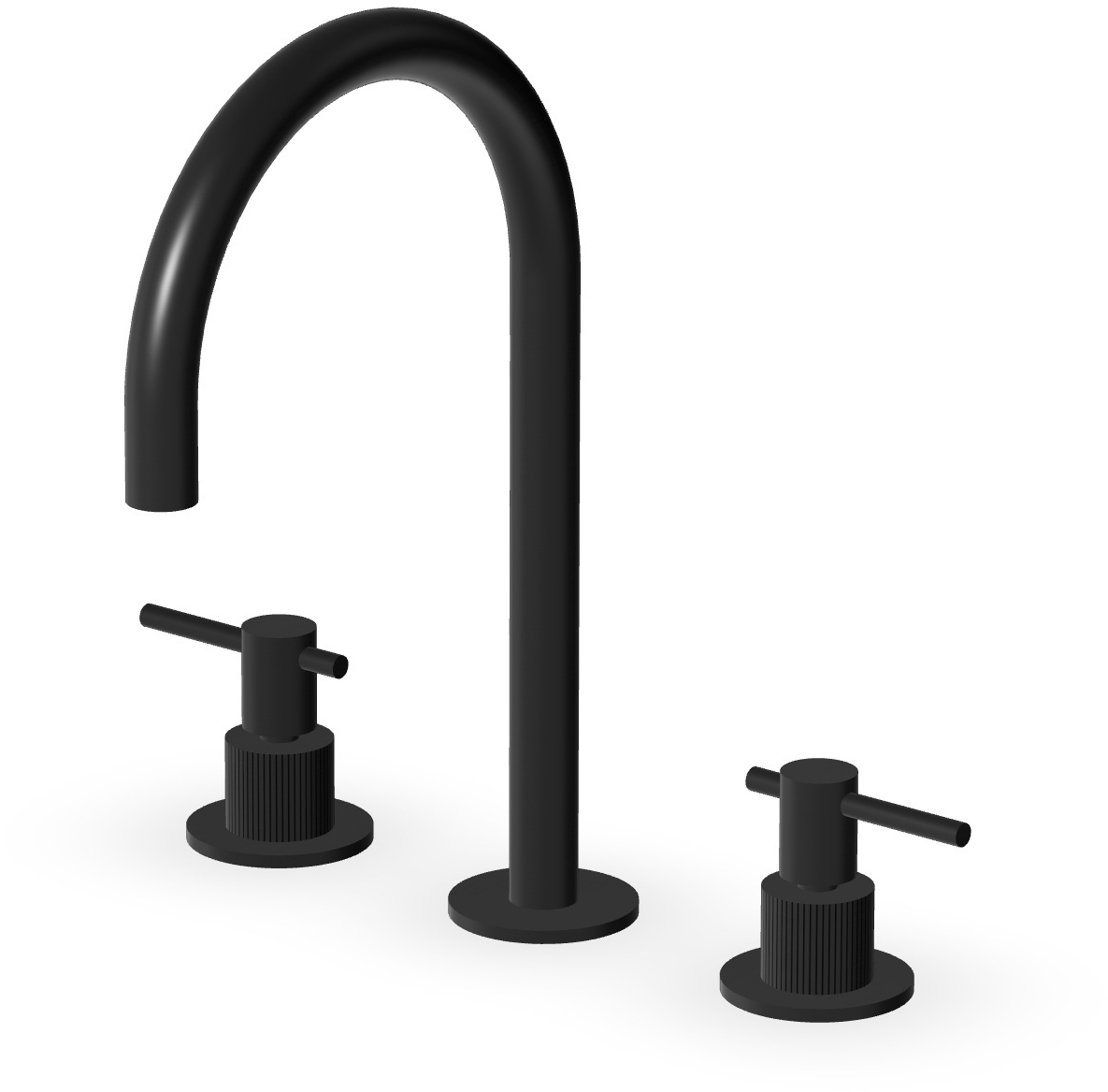 Zucchetti Helm Waschtischarmatur Stehend schwarz ZHL516.XP81G2