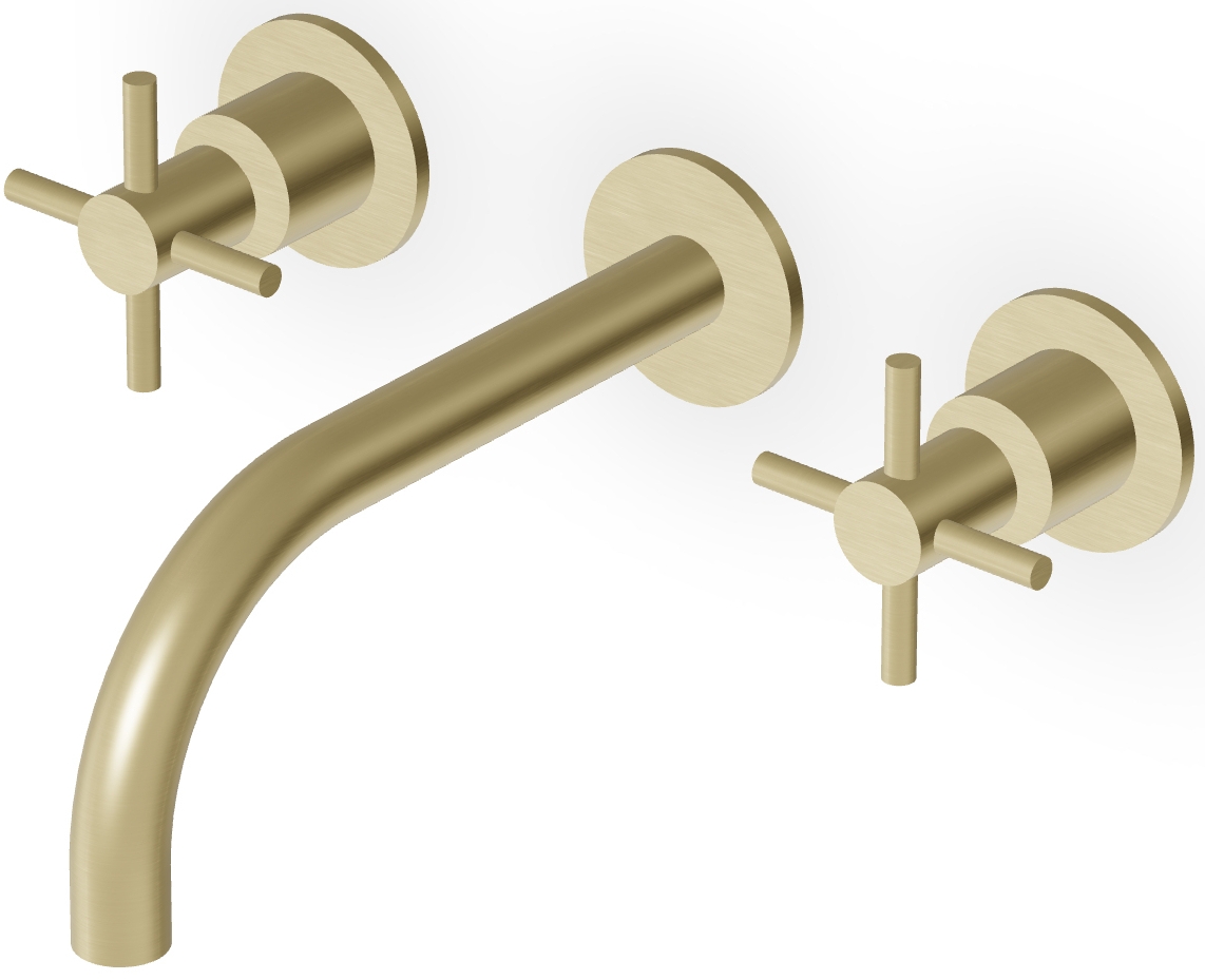 Zucchetti Helm Waschtischarmatur Unterputz gold ZHM760.XP31