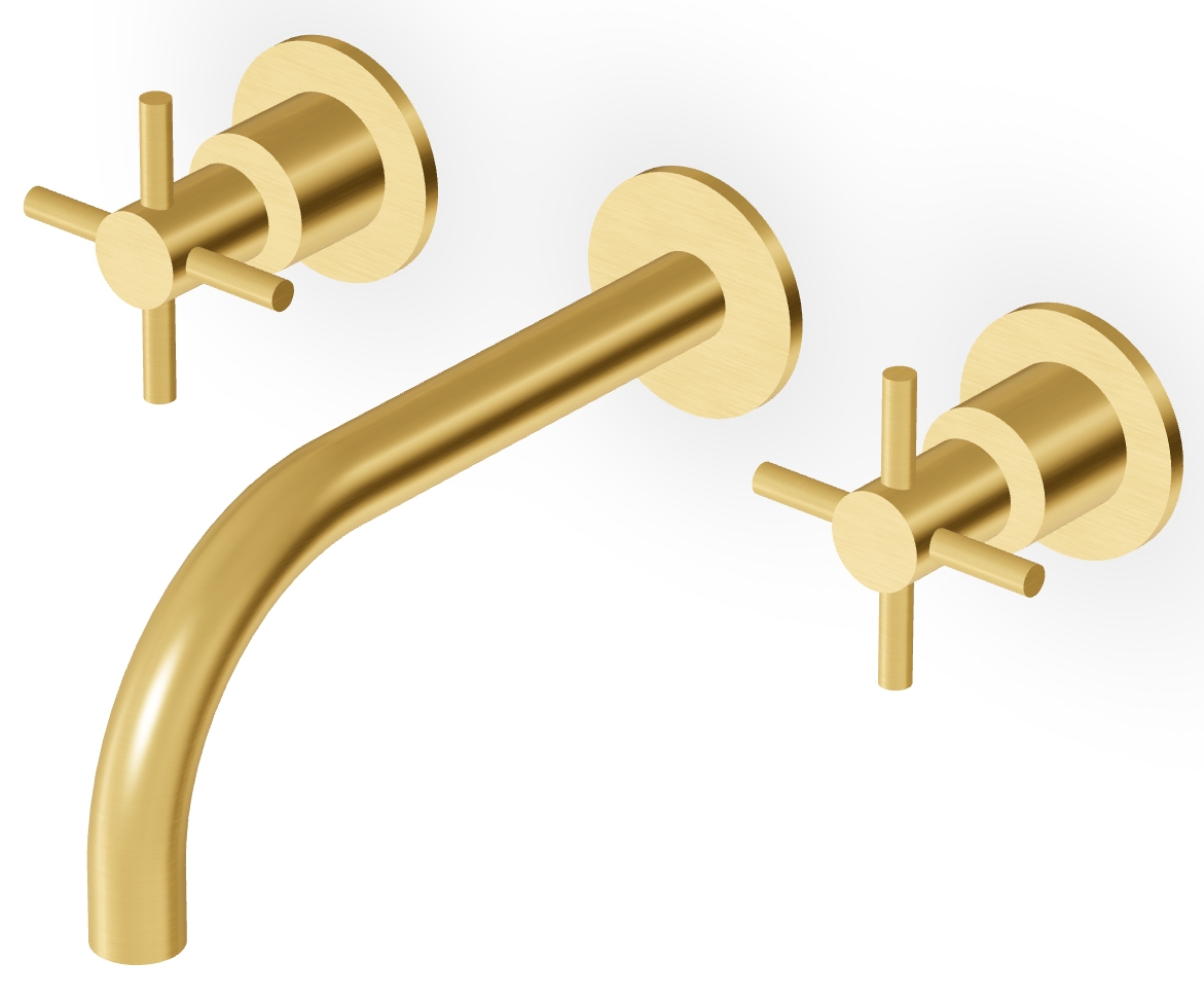 Zucchetti Helm Waschtischarmatur Unterputz gold ZHM760.XP41