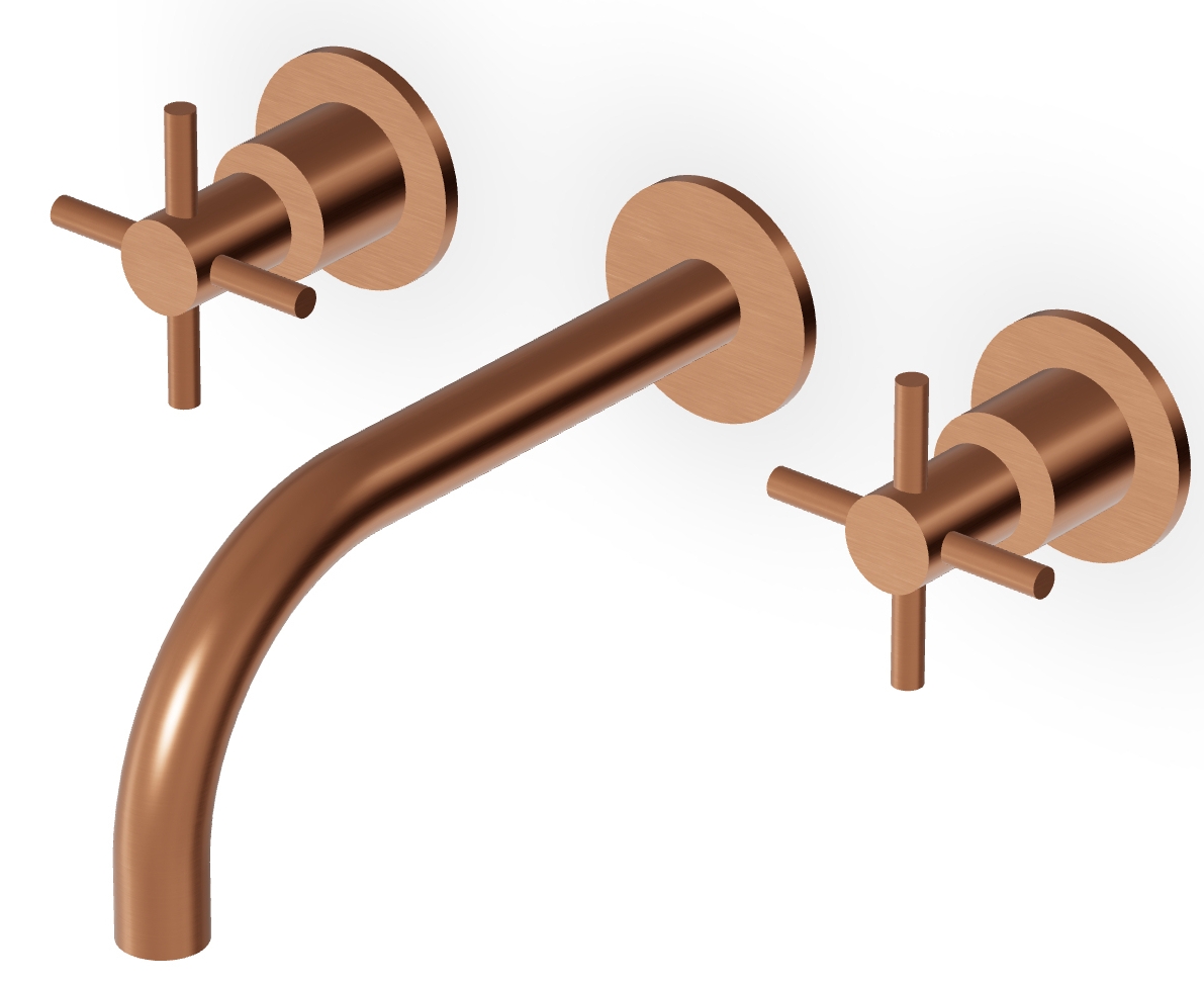 Zucchetti Helm Waschtischarmatur Unterputz kupfer ZHM760.XP91