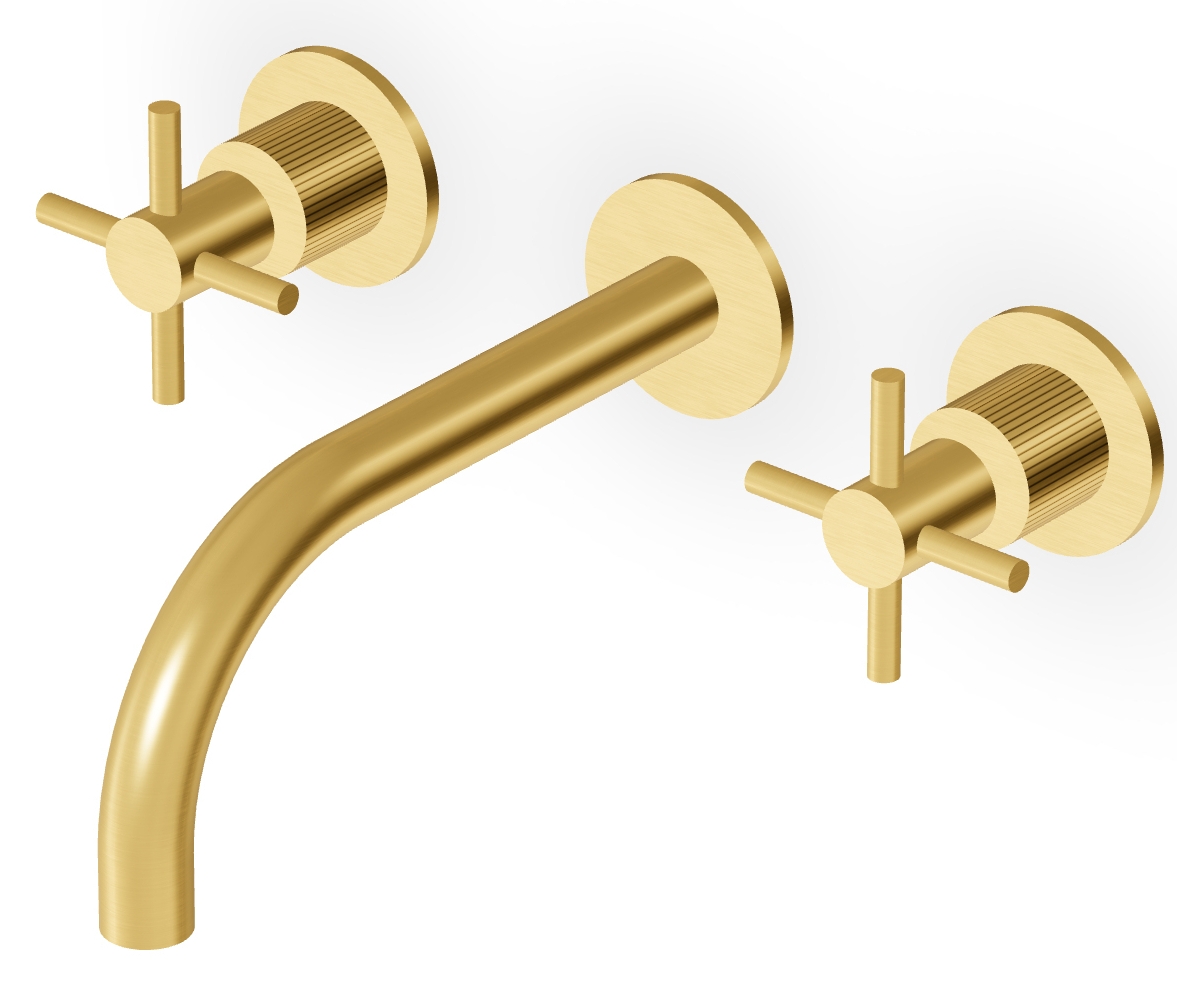 Zucchetti Helm Waschtischarmatur Unterputz gold ZHM760.XP41G2