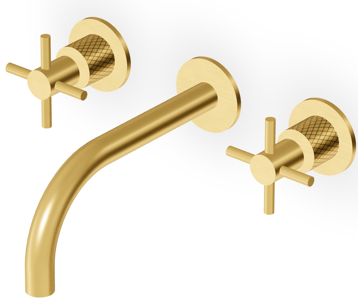 Zucchetti Helm Waschtischarmatur Unterputz gold ZHM760.XP41G3