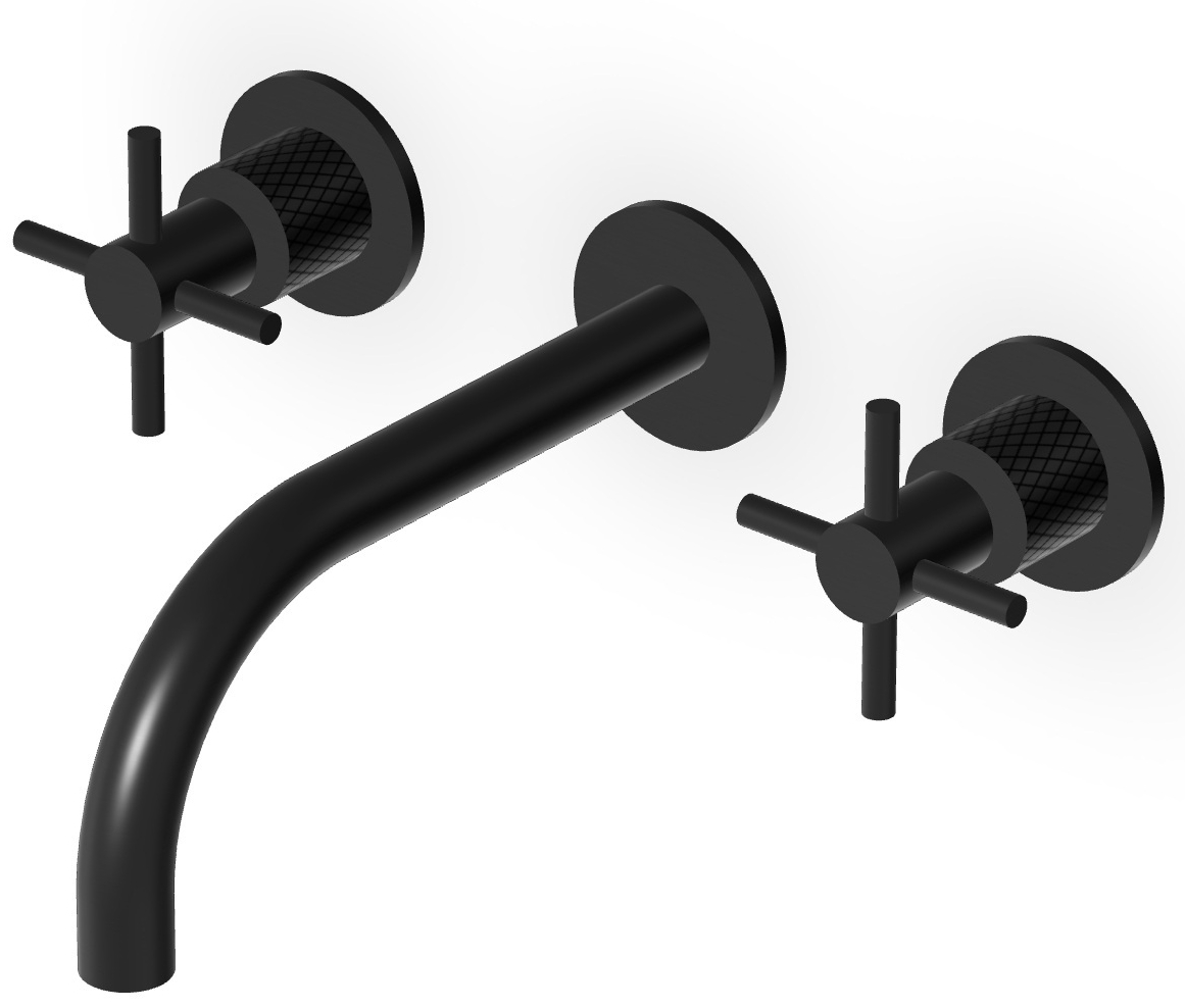 Zucchetti Helm Waschtischarmatur Unterputz schwarz ZHM760.XP81G3