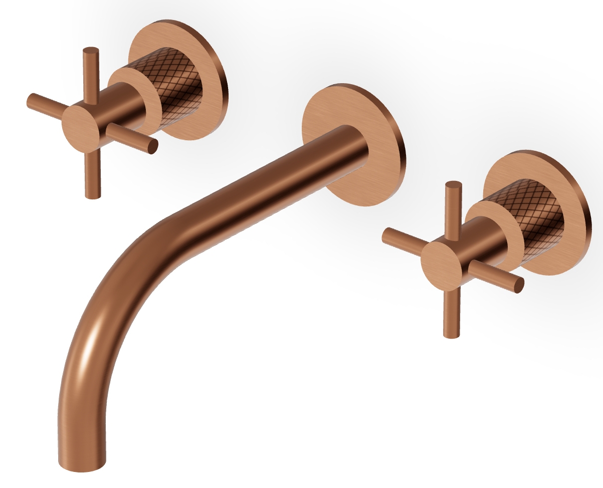 Zucchetti Helm Waschtischarmatur Unterputz kupfer ZHM760.XP91G3