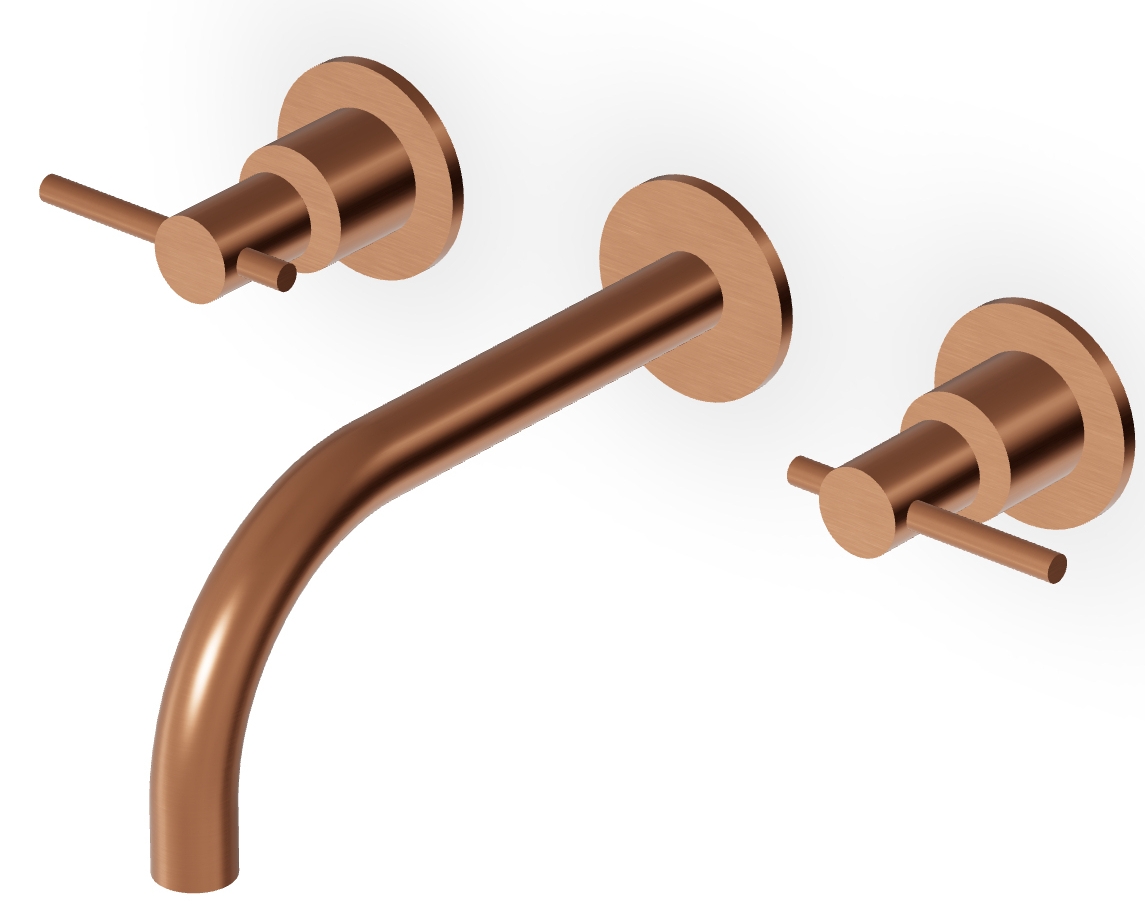 Zucchetti Helm Waschtischarmatur Unterputz kupfer ZHL760.XP91