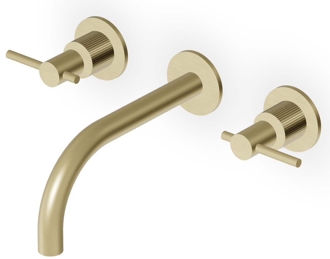 Zucchetti Helm Waschtischarmatur Unterputz gold ZHL760.XP31G2