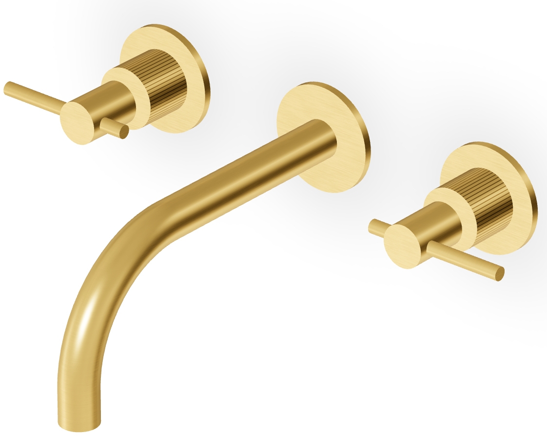 Zucchetti Helm Waschtischarmatur Unterputz gold ZHL760.XP41G2