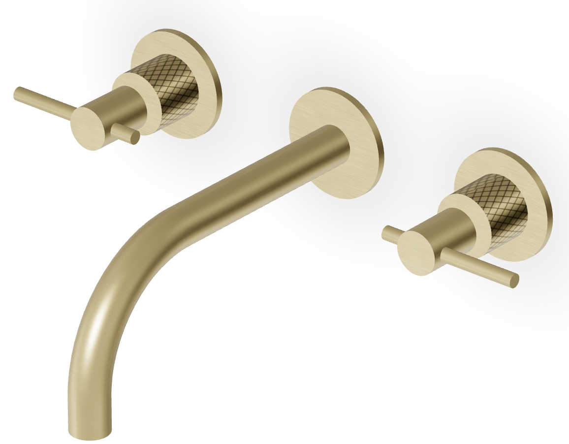 Zucchetti Helm Waschtischarmatur Unterputz gold ZHL760.XP31G3