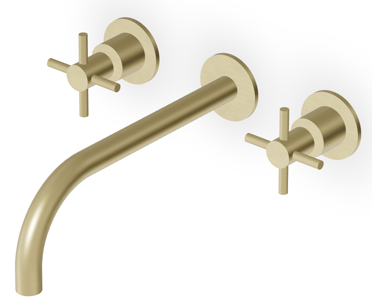 Zucchetti Helm Waschtischarmatur Unterputz gold ZHM761.XP31