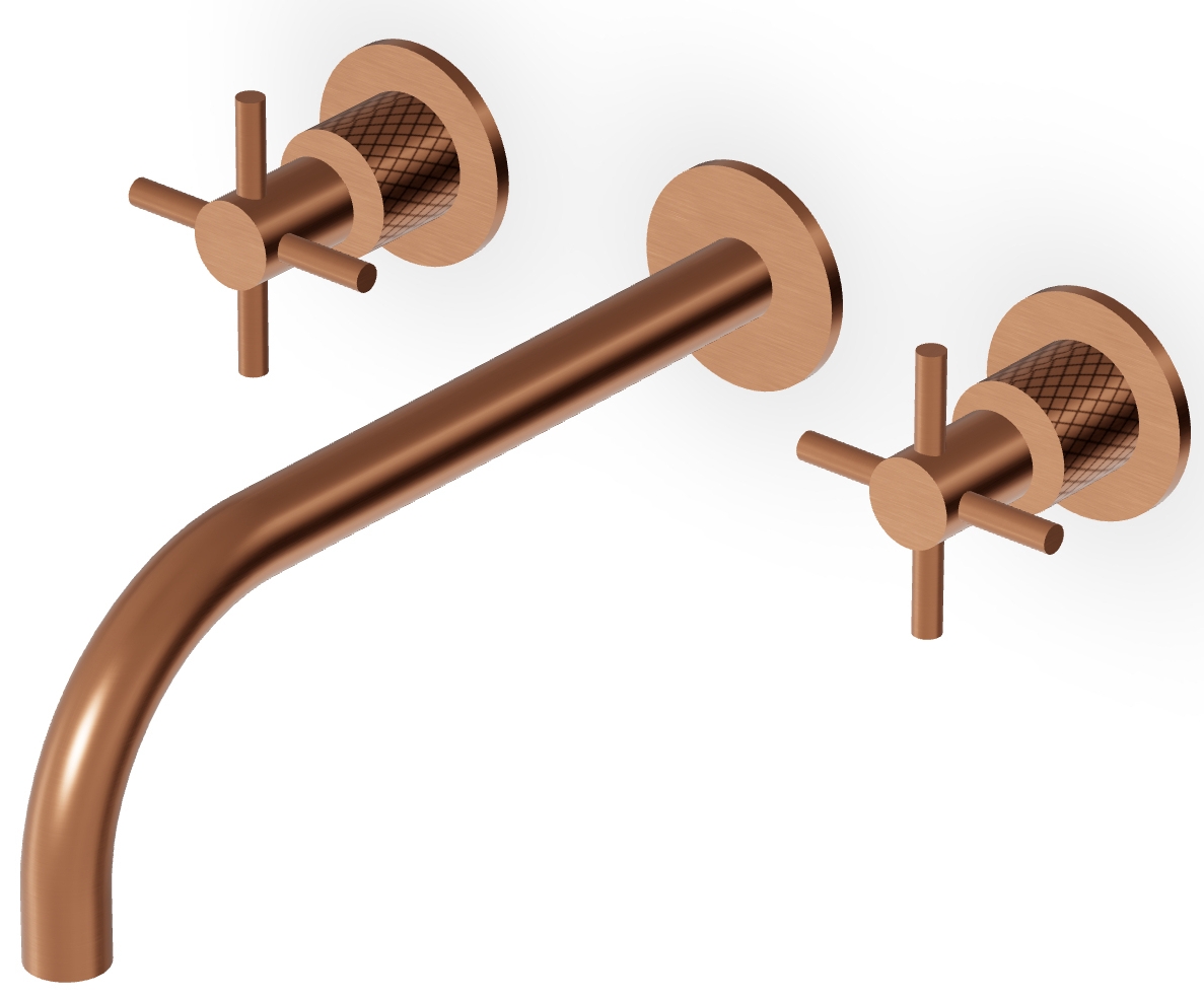 Zucchetti Helm Waschtischarmatur Unterputz kupfer ZHM761.XP91G3