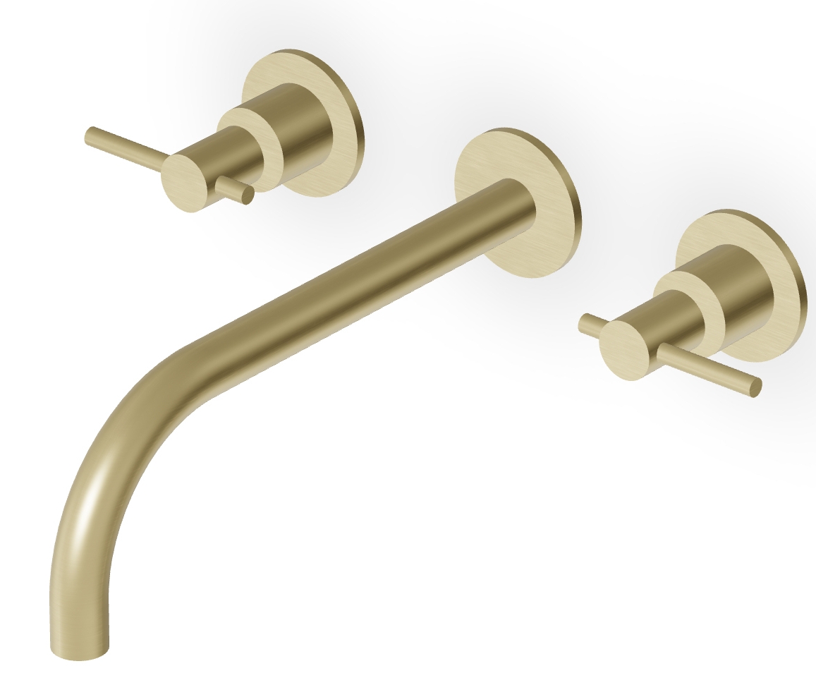 Zucchetti Helm Waschtischarmatur Unterputz gold ZHL761.XP31