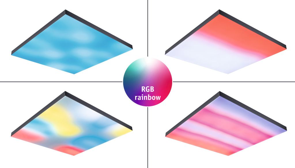 Paulmann Velora Decke 1x19 W schwarz 79908