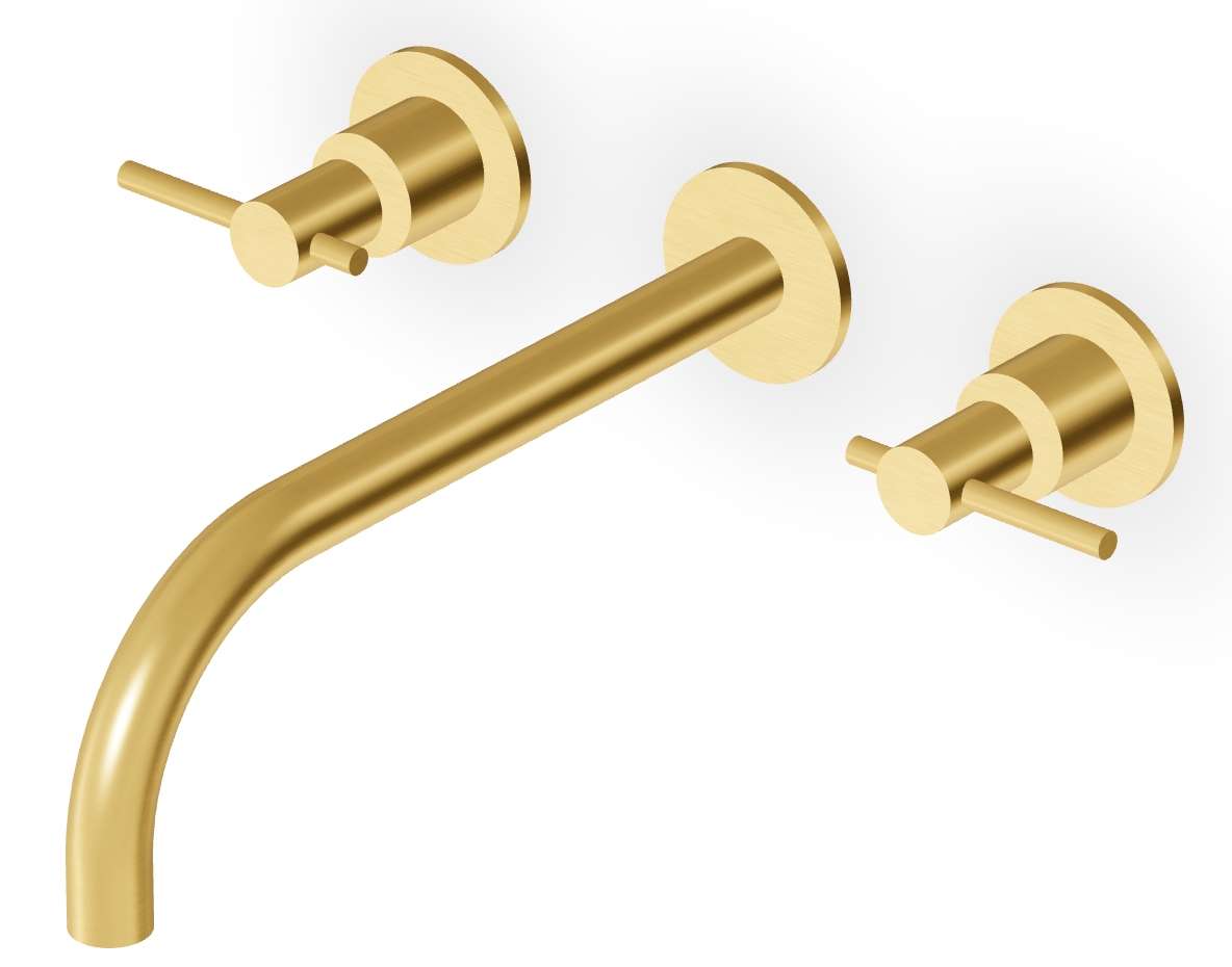 Zucchetti Helm Waschtischarmatur Unterputz gold ZHL761.XP41