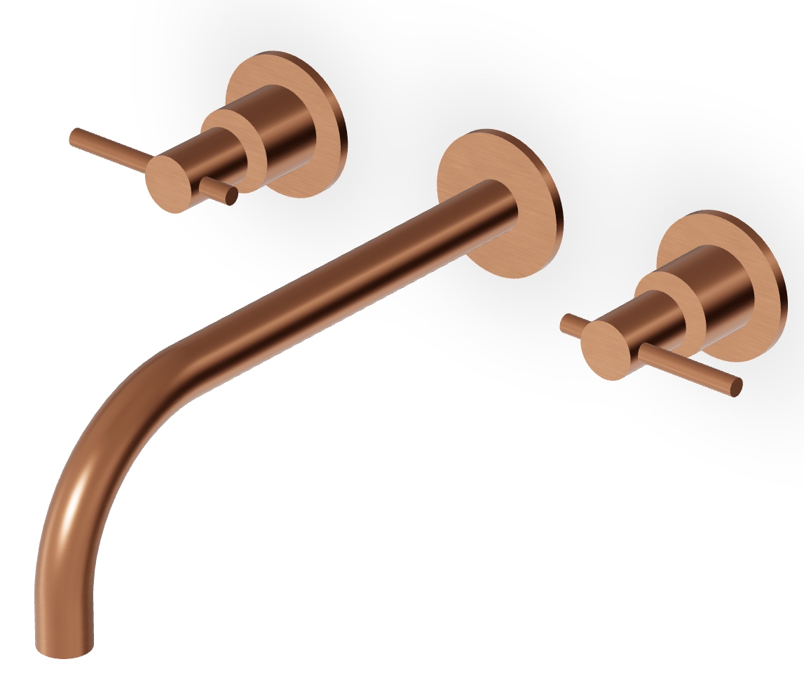 Zucchetti Helm Waschtischarmatur Unterputz kupfer ZHL761.XP91