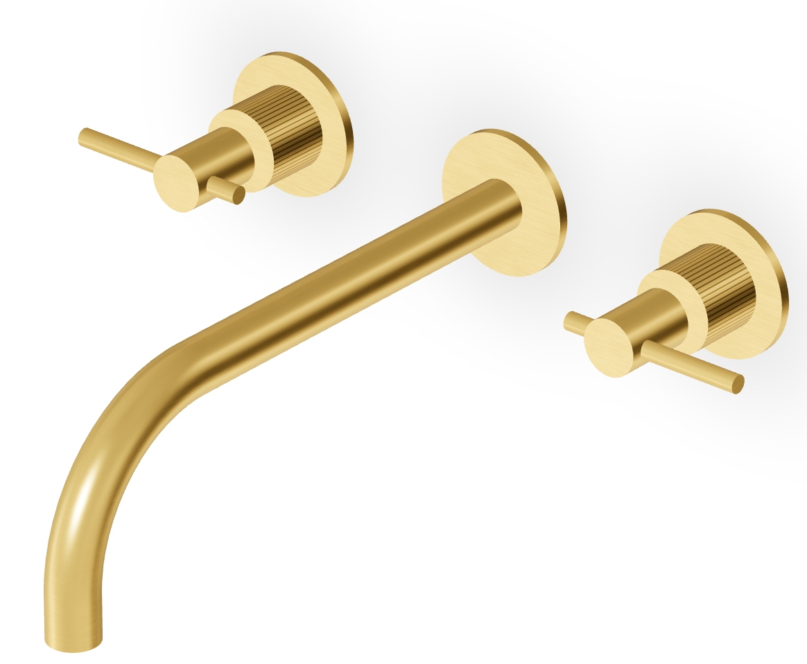 Zucchetti Helm Waschtischarmatur Unterputz gold ZHL761.XP41G2