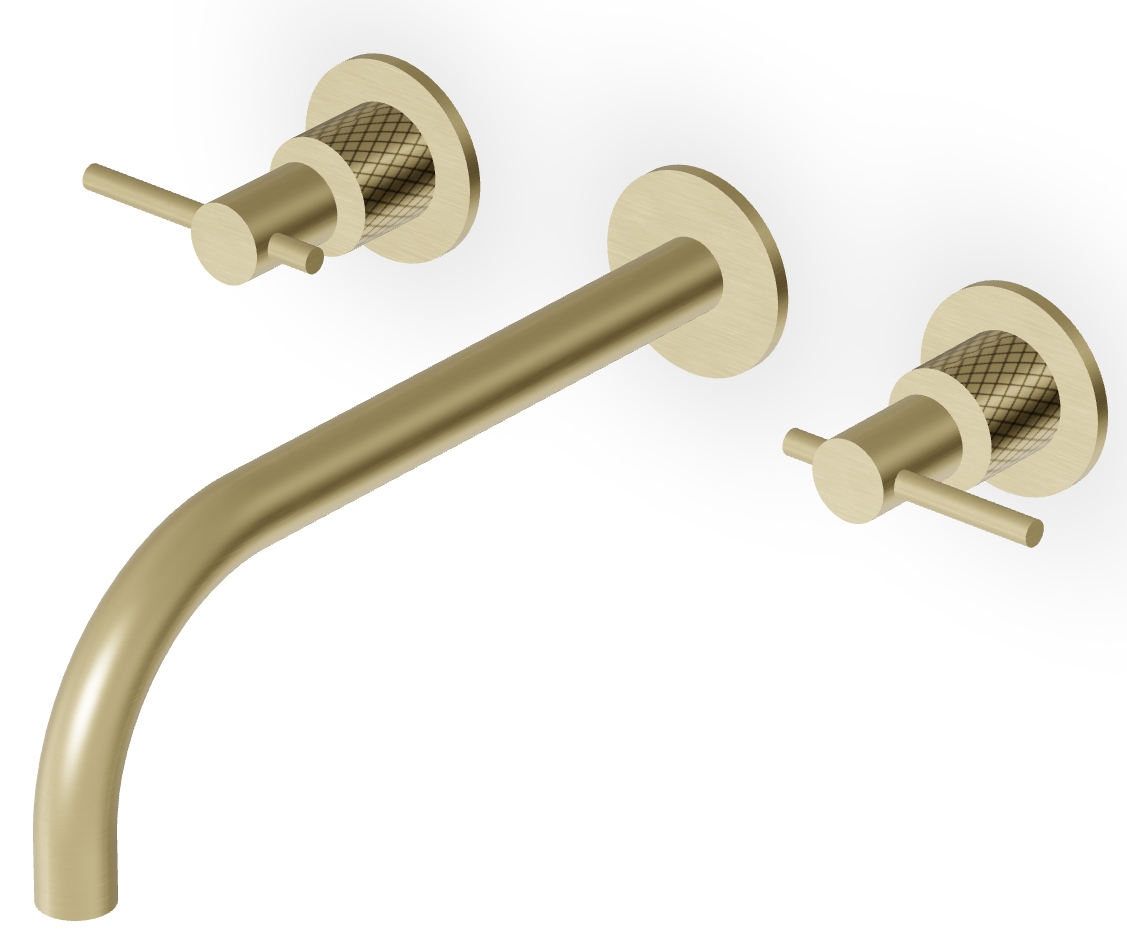 Zucchetti Helm Waschtischarmatur Unterputz gold ZHL761.XP31G3