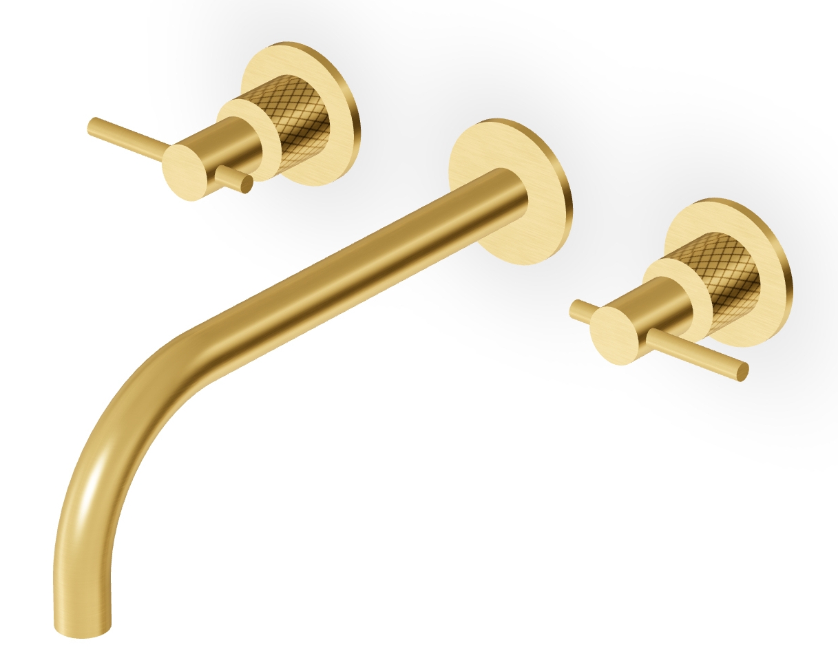 Zucchetti Helm Waschtischarmatur Unterputz gold ZHL761.XP41G3