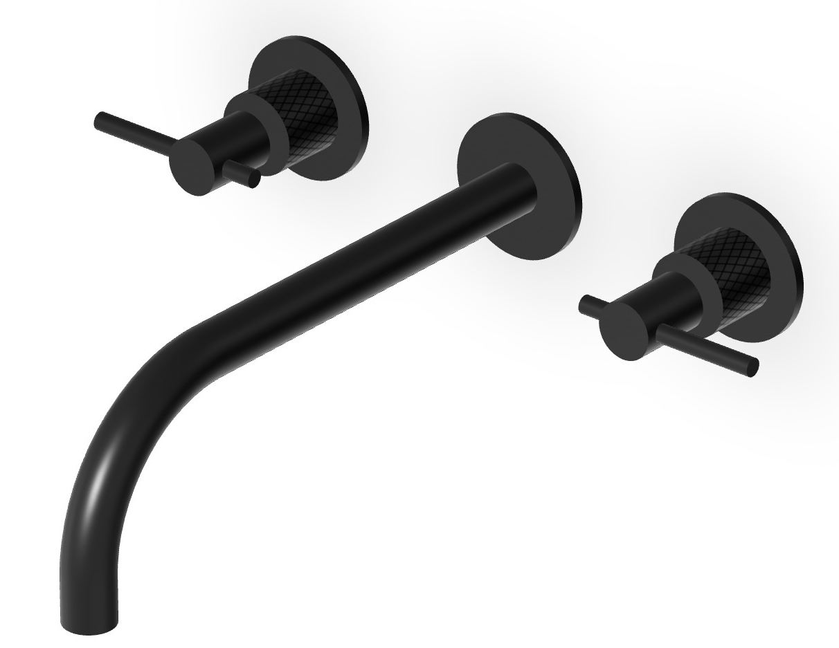 Zucchetti Helm Waschtischarmatur Unterputz schwarz ZHL761.XP81G3