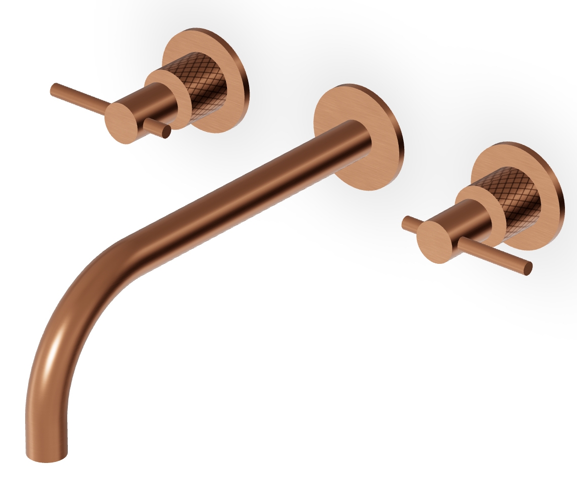 Zucchetti Helm Waschtischarmatur Unterputz kupfer ZHL761.XP91G3