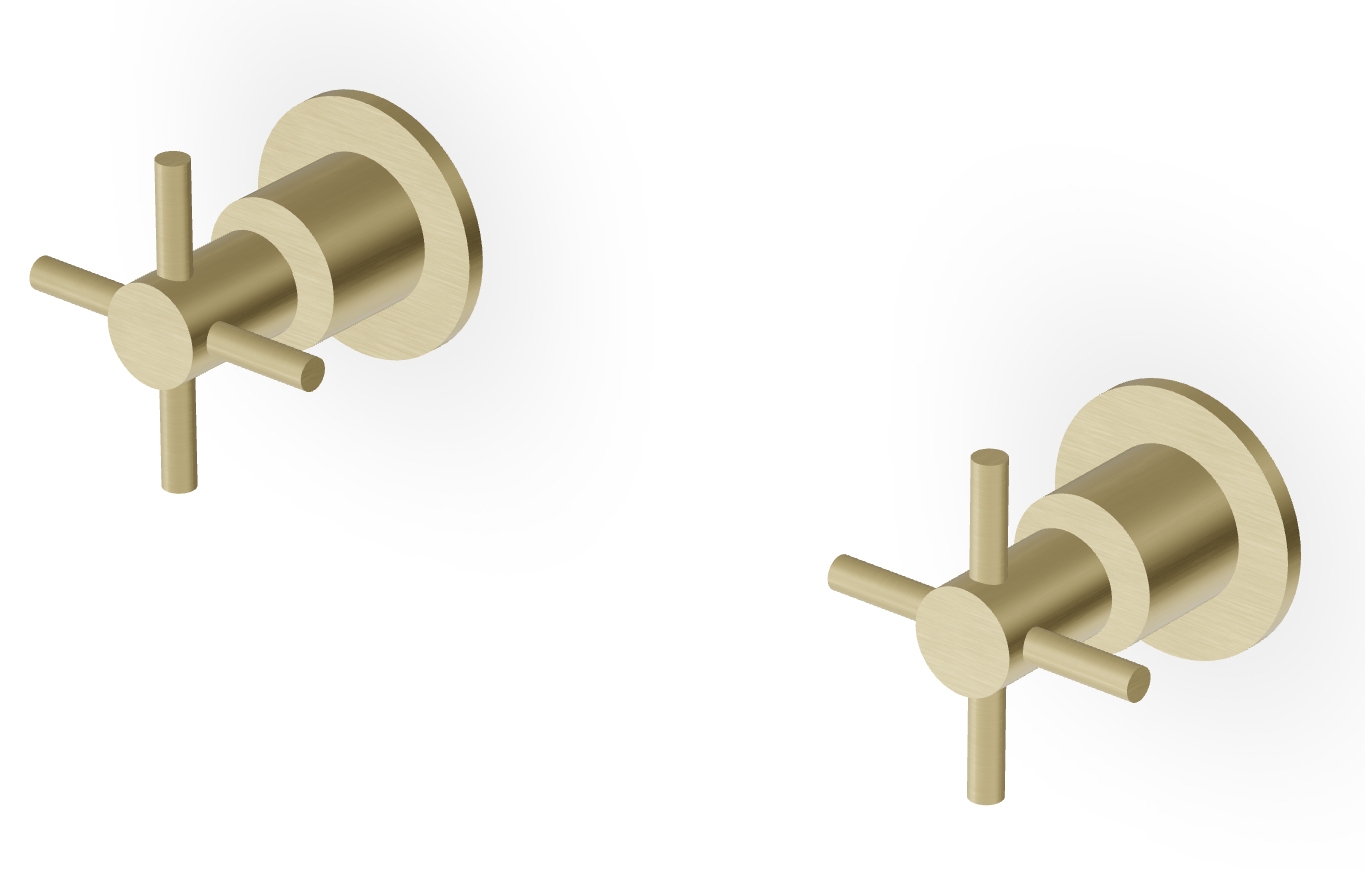 Zucchetti Helm Duschbatterie Unterputz gold ZHM738.XP31