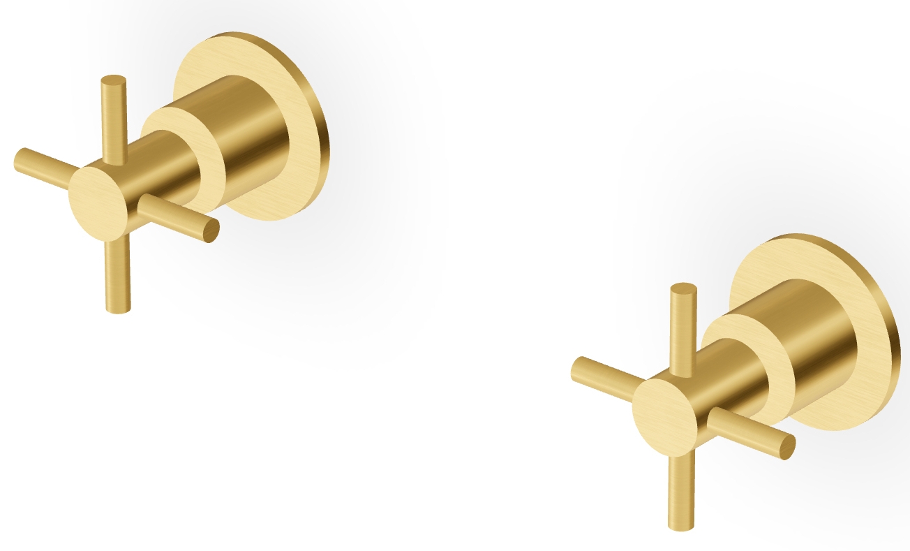 Zucchetti Helm Duschbatterie Unterputz gold ZHM738.XP41