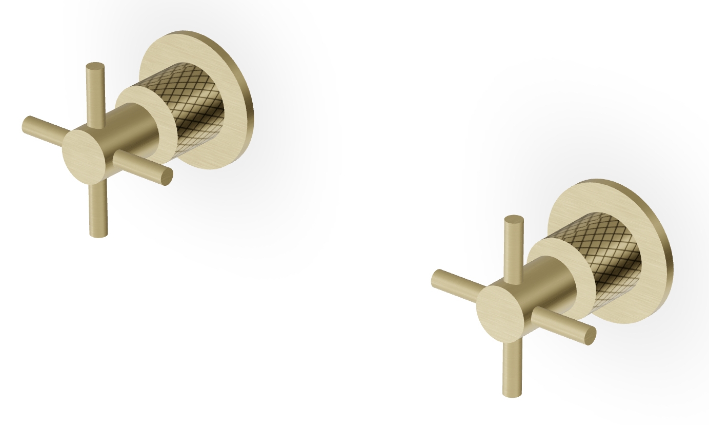 Zucchetti Helm Duschbatterie Unterputz gold ZHM738.XP31G3