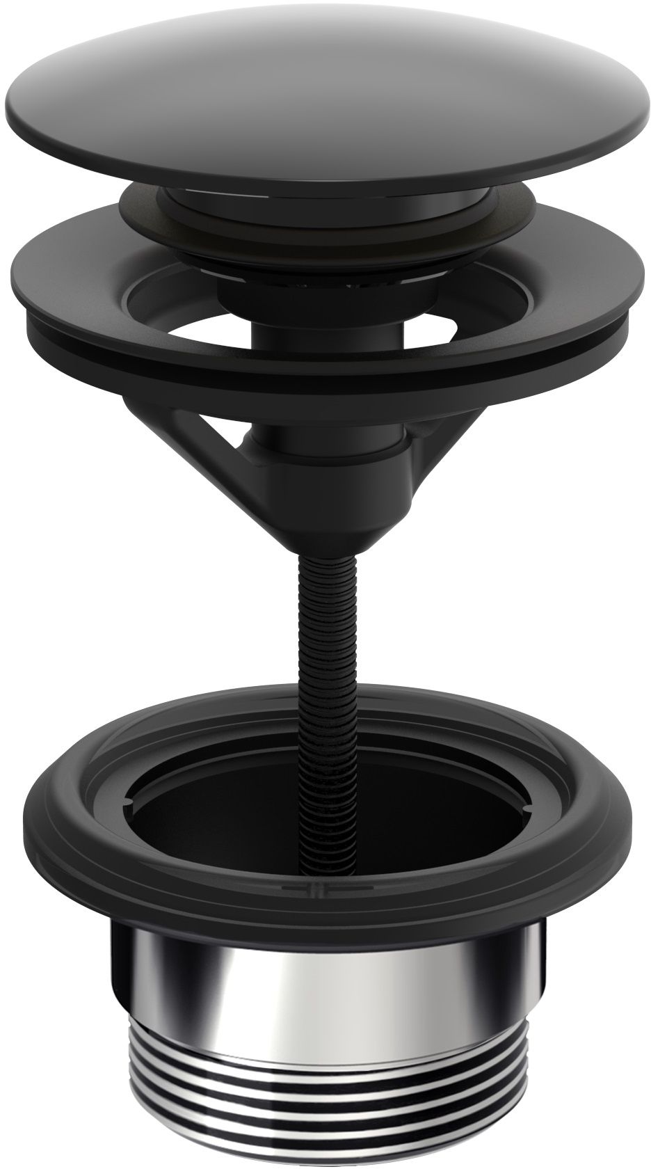 Oras Waschbeckenstöpsel schwarz 200061-33