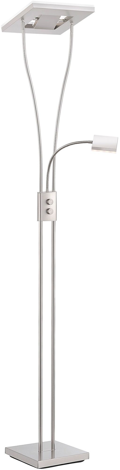 Just Light Helia Stehlampe 3x16.8 W stahl 11776-55