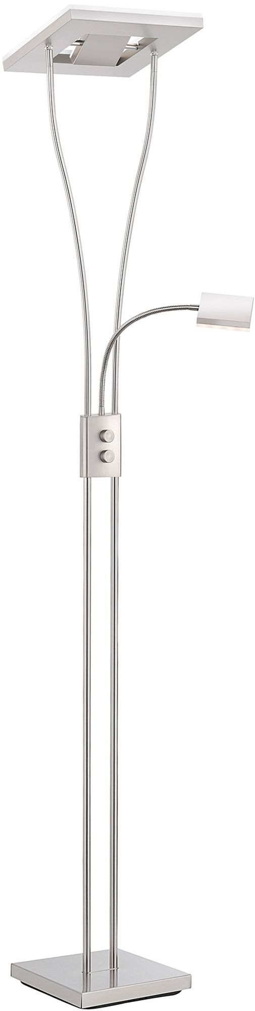 Just Light Helia Stehlampe 3x16 W stahl 11780-55