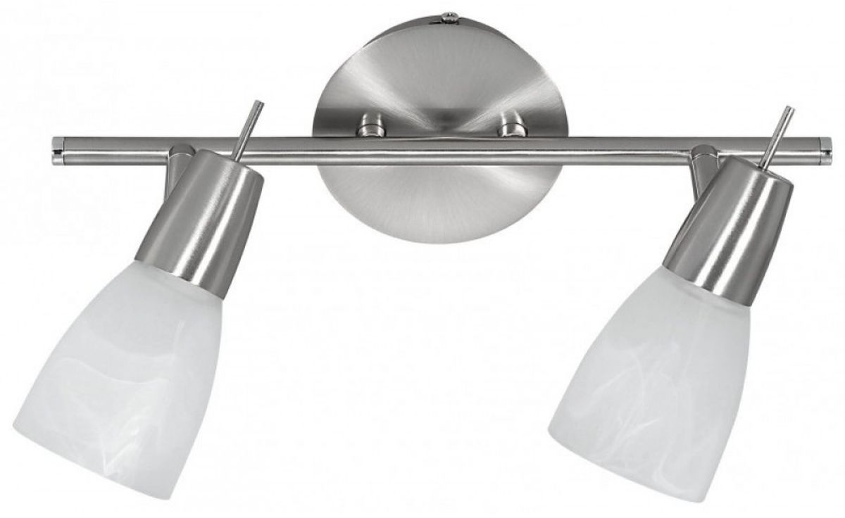 Just Light Julia Deckenlampe 2x4 W weiß-stahl 11862-55
