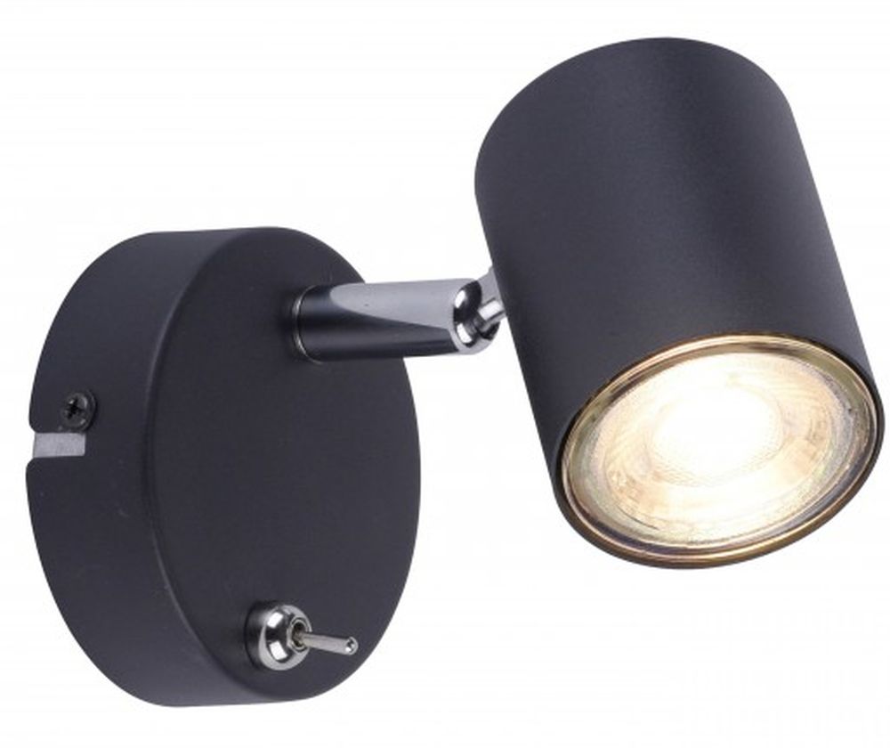 Just Light Tarik Leuchter 1x5 W anthrazit 11941-13