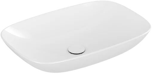 Villeroy & Boch Loop & Friends Waschbecken 63x43 cm rechteckig Aufsatzwaschbecken weiß 4A5000R1