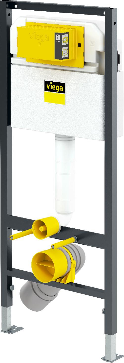 Viega Prevista Dry Unterputzrahmen in der hängenden Schüssel 771973